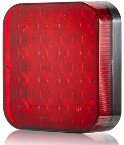 ETUKER 1x Luz Antiniebla Trasera Remolques LED 12 v 24 v Pilotos Luces Traseras para Vehículo Agrícolas
