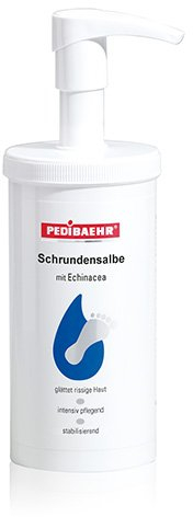Schrundensalbe mit Echinacea, Fußcreme, Hornhaut, Schrunden PediBaehr, 450ml mit Spender