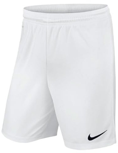 Nike Herren Fußballshorts Park II, Weiß (White/Black/100), Gr. L