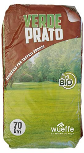 Terriccio Professionale Prato - sacchi 70 lt - semina tappeti erbosi 80 (1 sacco da lt.70)