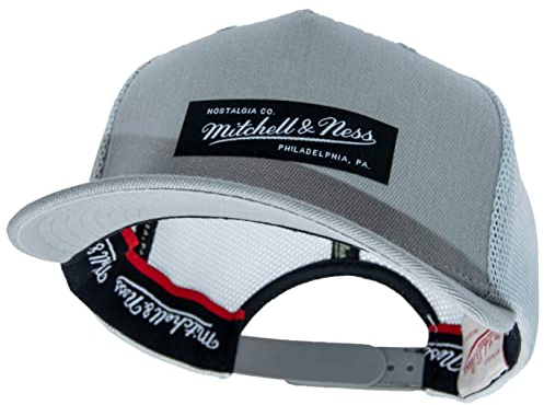 Mitchell & Ness OB Fuse Classic Red Trucker Snapback Baseballkappe, Silber