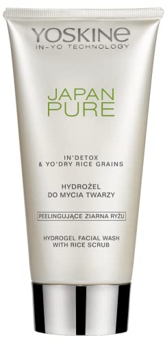 Yoskine Japan Pure Hydrogel Facial Wash with Rice Scrub