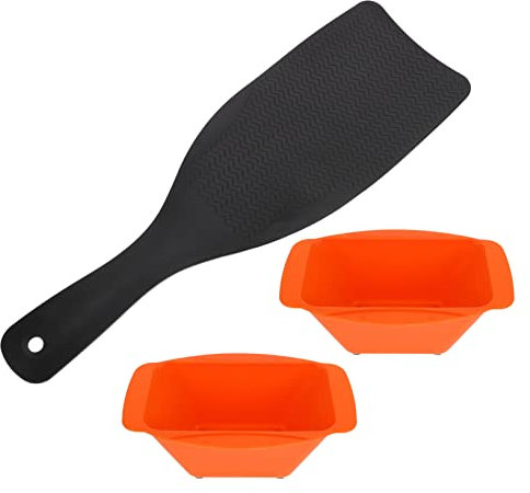 SAFIGLE 1 Juego kit de color de pelo balayage herramientas tablero de tinte tablero de resaltado teñir bol junta tazones para mezclar tintes de cabello tazón para el cabello AbS Naranja