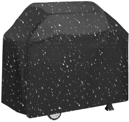 Cubierta para barbacoa, cubierta para barbacoa, de alto rendimiento, para exteriores, impermeable, resistente a los rayos UV y a la decoloración, con correas ajustables, utensilios de cocina, camping