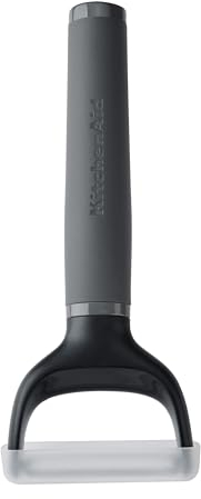 KitchenAid Pelapatate a Y con impugnatura morbida - Grigio carbone