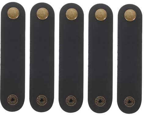 HEMOTON 5piezas Organizador De Cables De Reutilizable Clips Para Usb y Auriculares Fijación Para y