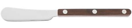 TOGEVAL Coltello Spalmatore in Acciaio Inox e Abs, Compatto e Leggero, per Burro, Formaggio e Pane, Pratico Gadget Cucina per Uso Quotidiano