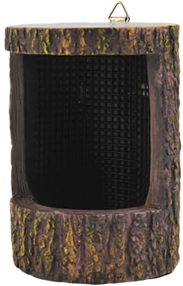 Générique Reptilskål | Stamformad läckagesäker matbehållare - hartsmatskål för reptiler | för ödla kameleont bernard-sköldpadda terrarium vägg