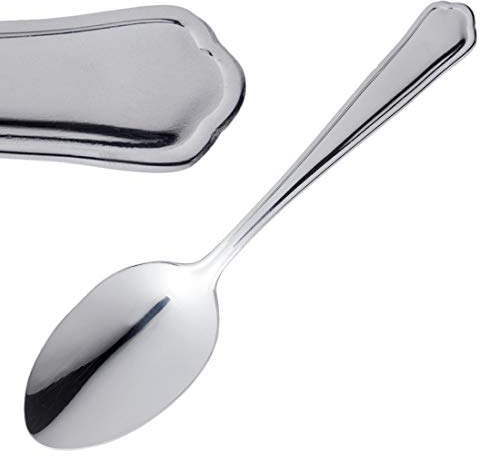 Olympia Dubarry Cuillère à dessert (lot de 12), acier inoxydable poli, taille: 180(L)mm, passe au Lave-Vaisselle, usage professionnel et domestique, C143