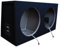 Necom MDF Caisson Vide Double pour Subwoofer 12-inch/30cm 2x connexion