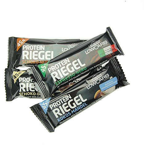 Layenberger Nutrition LowCarb.One Protein-Riegel Display 18x35g Mixbox