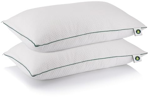 Martian Made Velistra Luxury Hotel Pillows, Adjustable Ultra Soft Microfibre Fill, Hypoallergenic, 2 Pack, Super King Size (50x90cm) - Martian Dreams Collection