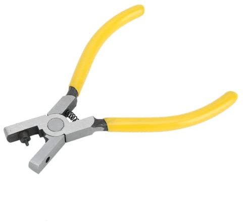 Alicates para Perforar Relojes, Perforar Correas de Reloj Fabricación de Correas de Reloj Alicates para Perforar Agujeros de 2 Mm Acero Al Carbono para Correa de Reloj