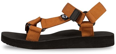 Lakeland Active Women's Mockerkin Adjustable Outdoor Walking Lifestyle Sandals - Tobacco - 6