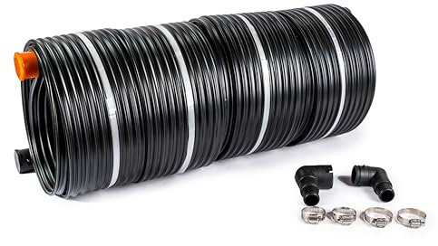 Poolheizung Warmwasser Heizung Schwimmbadheizung mit der grünen, umweltschonende Energiequelle der Sonne, Sonnenheizung ganz ohne zusätzliche Kosten, Komplettset für warmes Wasser, Größe 3,00 x 0,88 M