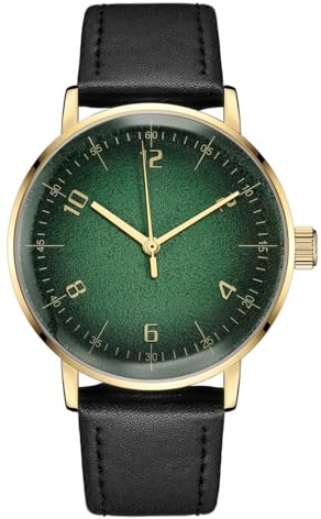 Boyarca Vintage mekanisk armbandsur med kupolglas klockspegel, avslappnad och minimalistisk manuell uppdragande mekanisk klocka för män och kvinnor