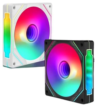 Computer Chassis Fan 92mm ARGB 4 Pin PWM 12V Compatible With UPSIREN UF-9 PRISM 4 PRO(BLACK 1PC)