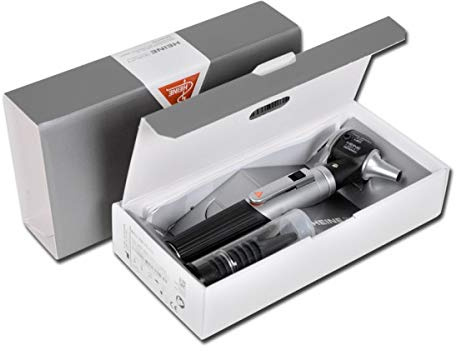 Heine - Mini 3000 Otoscopio, compatto, con alta iniettabilità di luce, per l'esame dei condotti auricolari e le recensioni generali non invasive, 80550