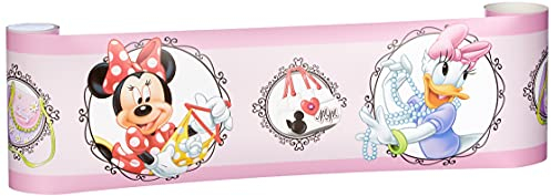 Disney Mickey Mouse Wall Border, PVC, Multi-Colour, 0.14 x 5 m/5.5 x 197-Inch