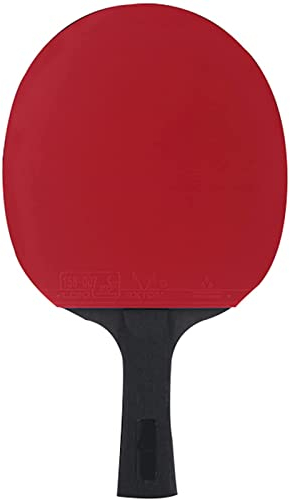 Carbon-Tischtennisschläger, Tischtennisschläger mit ergonomischem Griff, 5 Klingen aus Holz mit Premium-Gummi und Schwamm, mit Geschenkbox-Verpackung, Allround-Professionelles Training, 1 Packung/la