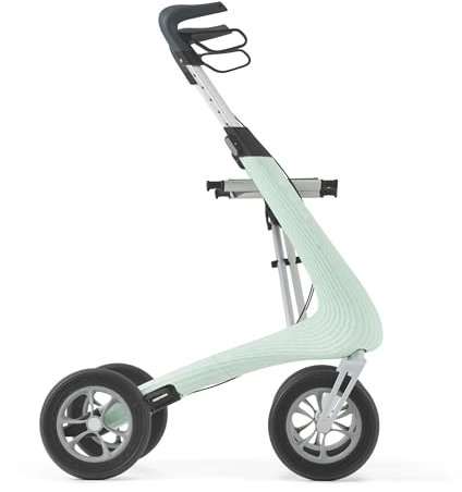 byACRE Nordic Pioneer, versatile e leggero, in alluminio, solo 5,9 kg, per interni ed esterni/facilmente pieghevole con sedile integrato (verde ghiacciaio)