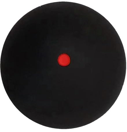 Single Dot squashbollar, sportsquashbollar, gummi-sport-tävlings-squashboll, en gul prick, bärbar squash-utrustning, racketbollar för enkel kontroll, stabilt steg för alla förmågor