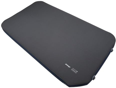 Vango Rock & Roll 12cm Campervan Self-Inflating Mattress – Luxury 12cm Sleeping Mat, 75D Brushed Fabric, Compact Pack Size, Carry Bag Included (Rock & Roll)