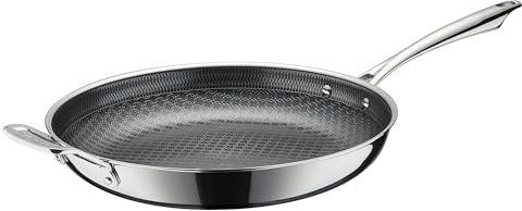 Cuisinart, FusionElite+™ Nonstick Tri-Ply Stainless Steel 12 Skillet w/Helper