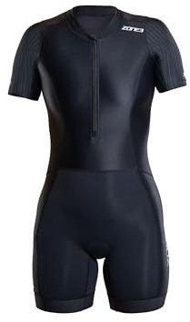 ZONE3 Women's Activate+ Short Sleeve Tri Suit – Performance One-Piece for Triathlon Training & Racing
