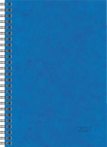 BRUNNEN Buchkalender Mod. 796 2027 | A5, Karton, blau