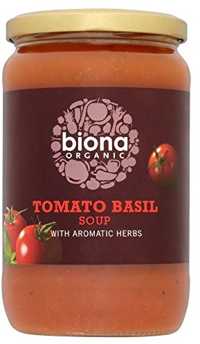 Biona tomates bio & Soup Basil (680g) - Paquet de 2