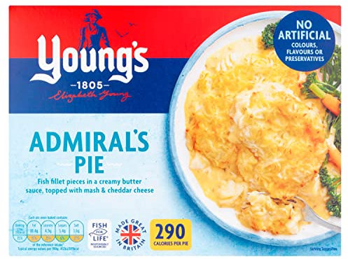Young's Admiral's Pie, 300g (Frozen)