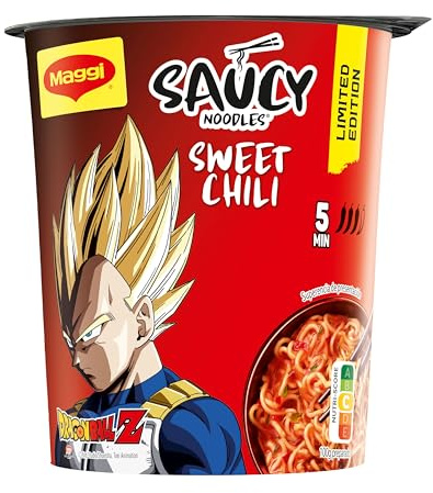 Maggi Magic Asia Saucy Noodles Sweet Chili, 8er Pack (8x75g)