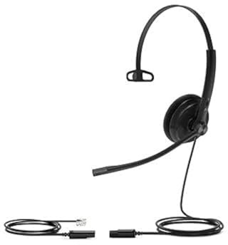 TWAComm.com Yealink YHS34-LITE-MONO Wideband Headset for Yealink IP Phones