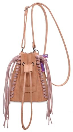 Fritzi aus Preussen Bucket Limited Gipsy Shade Crossbody Bag Peach Party