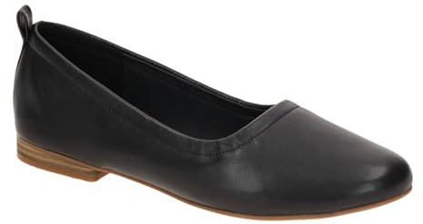 Clarks Fawna Soft Womens Black Leather, 7