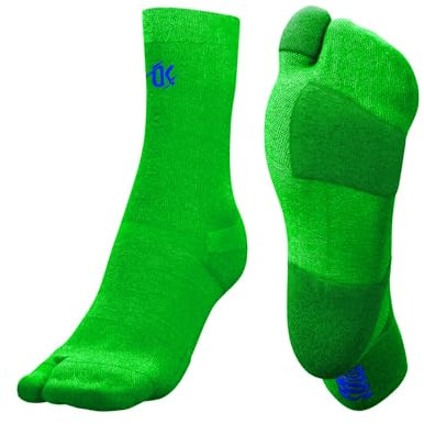 PODOKS® Calze Running Uomo e Donna | Compressione sportiva e imbottitura strategica | Sollievo per fascite plantare | Ideali per padel, tennis, trail e altri sport