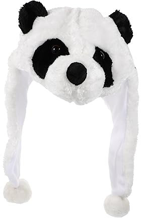TOYANDONA 1 Stk Riesenpanda-Kopfbedeckung Plüschtiermütze interessante Fotorequisite Plüsch-Panda-Hut Panda Kopfbedeckung Plüsch Panda Hut Cartoon-Kopfbedeckung Kopfbedeckung in Panda-Form