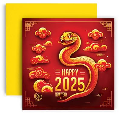 Huxters Chinese New Year Lunar New Year Of The Snake (Snake2)