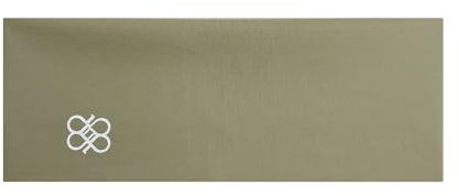 PAULSPOLLEM Non-Slip Headband (1 Pack) - Moisture Wicking Sports Sweatband for Men, Women & Youth - Athletic Workout Band for Running, Flag Football, Yoga, Tennis & Helmet Liner (Light Olive, M)