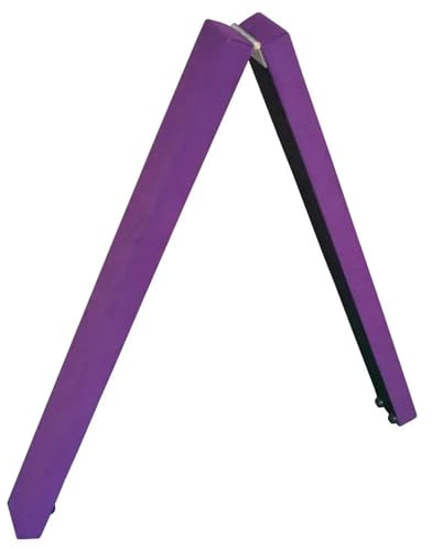 SHENJMAI Barra de Gimnasia Plegable Viga de Equilibrio Plegable for Entrenamiento Gimnasia 210 cm, Ante sintético, for Gimnasio en casa