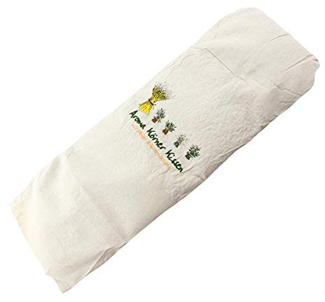 Gözze - Cojín de hierbas aromáticas, Natural, Relleno: 650 g - 16 x 45 cm