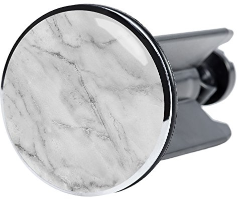 Sanilo Waschbeckenstöpsel Marmor, schöner Stöpsel für das Waschbecken, universal mit Motiv