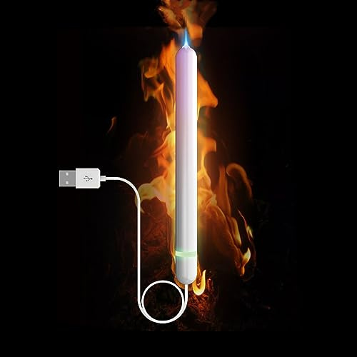 NUHUi Coussin chauffant UV LED pour garder au chaud l'hiver Contrôle automatique de la température 42-52 ℃ avec lampe 21,6 cm de long, portable à transporter