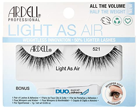 ARDELL Light As Air 521, plus un adhésif Duo en bonus, 1 g transparent