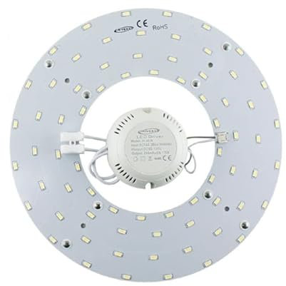UNIVERSO CIRCOLINA MAGNETICA NEON LED PIASTRA DISCO ANELLO PLAFONIERA CIRCOLARE LAMPADA T9 G10Q 22W Ø19CM 4000K