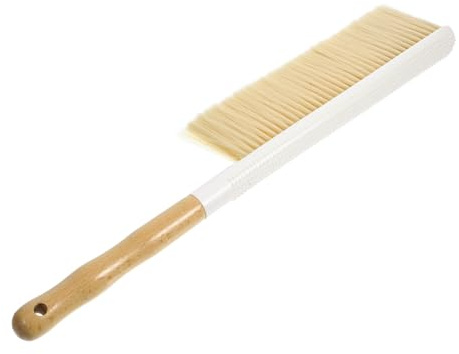 SKISUNO Spazzola Mano In Legno Con Setole Morbide Per La Pulizia Del Divano Letto E Bagno Pratica Rimozione Della Polvere Per Le Domande Uso Durevole