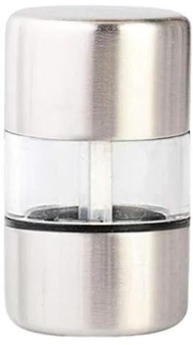 Moulin À Poivre Électrique – Moulin À Poivre Rechargeable Par USB, Moulin À Épices En Acier Inoxydable | Broyeur À Grossièreté Réglable, Mouture En Céramique Avec Lumière LED, Idéal Pour La Cuisine Et