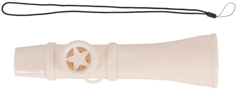 WANGCL Kazoos Saxofon med Snodd, Lättlärda Instrument, Uppgraderat Kazoo Musikinstrument för Festgåvor (Vit)