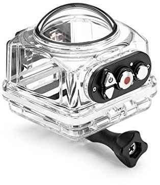 Kodak SP360 4 K SP360 wasserdichtes Camcorder-Gehäuse, transparent (Acc-wasserdicht)